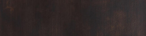 Close-up view of a dark brown oil-rubbed bronze metal surface with a slightly textured and weathered finish.