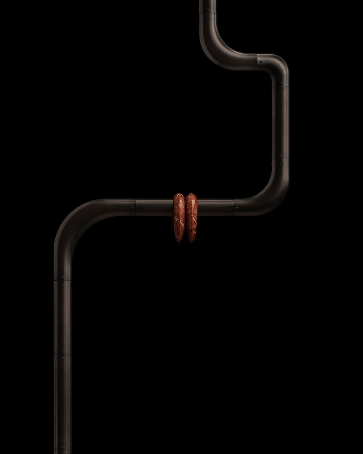 RAHVI : 2 SCONCE VERTICAL