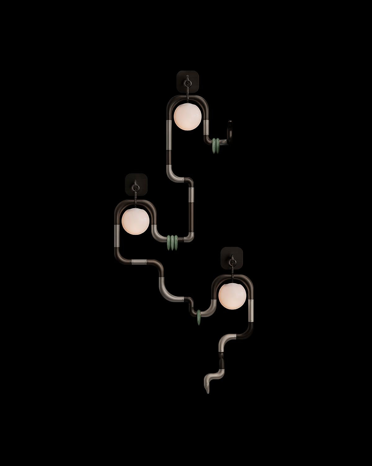 RAHVI : 3 SCONCE