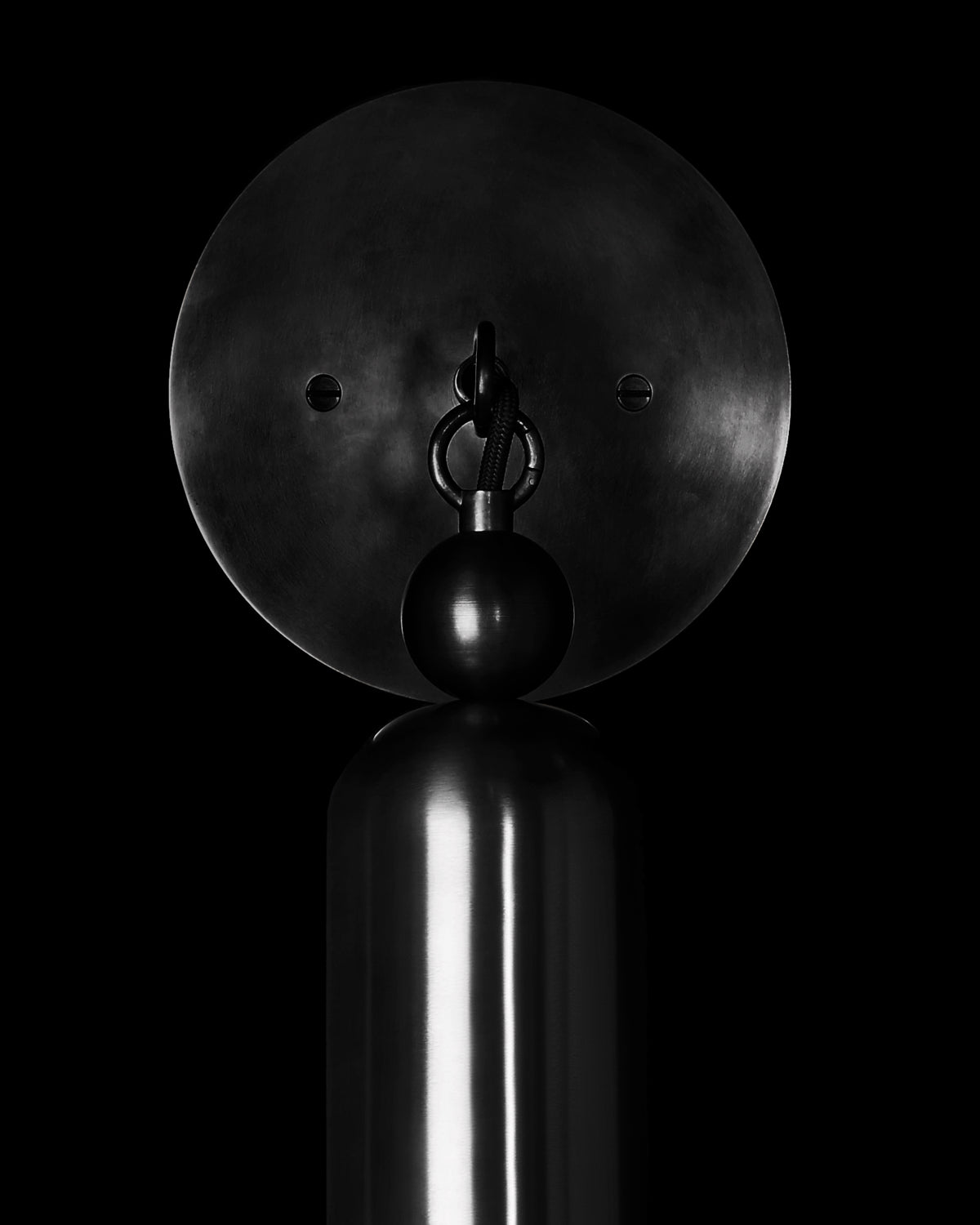 TASSEL : 1 SCONCE : BLACKENED BRASS